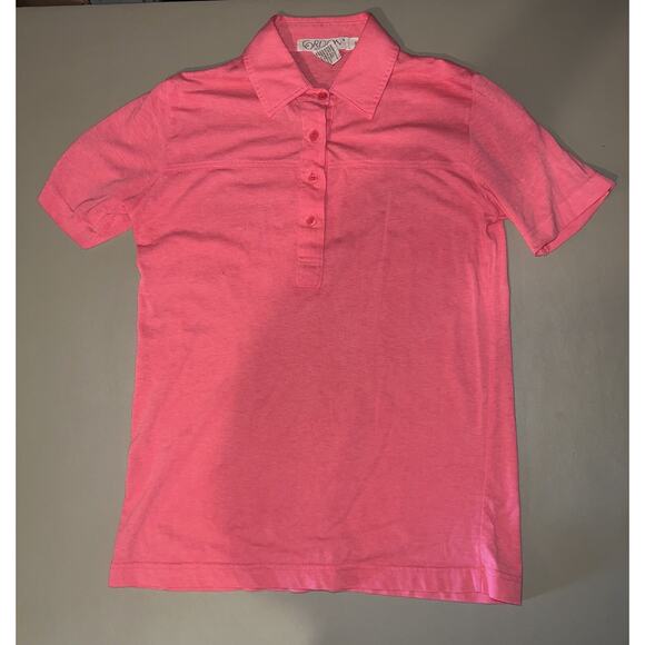 Gordon Of Philadelphia Women’s 4 Button Polo Size SM Pink - Picture 1 of 4